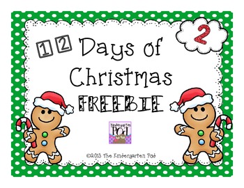 12 Days of Christmas Freebie...Day 2