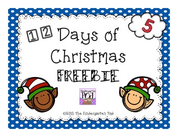 12 Days of Christmas Freebie.....Day 5!