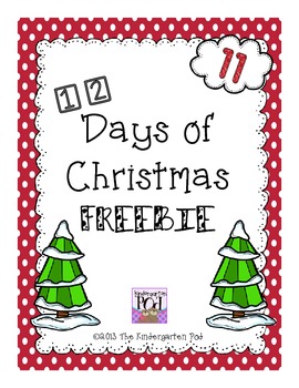 12 Days of Christmas Freebies...Day 11