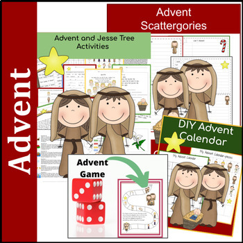 15 Advent and Christmas Math and Reading Activities- 3rd-5