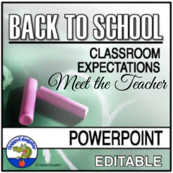 Classroom Management  on Back To School Classroom Expectations Powerpoint