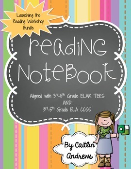 Balanced Literacy Reading Notebook-Launching the Workshop