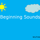Beginning Sounds Power Point Game