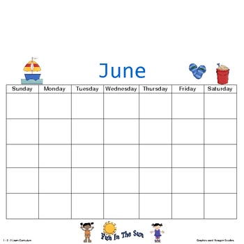 Blank Monthly Calendar on Blank Monthly Calendar Templates   1   2   3 Learn Curriculum