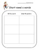 CVC Word Worksheets