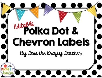 Chevron and Polkadot Headers