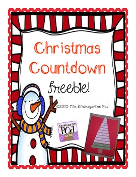 Christmas Countdown FREEBIE!