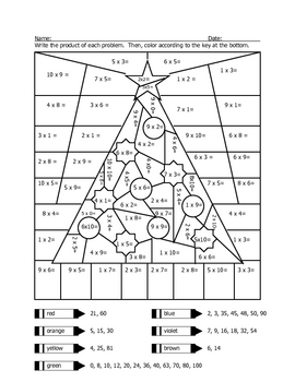 Multiplication Coloring Sheets on Home Terms Of Service Privacy Policy Copyright Policy Copyright Faq