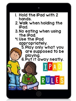Classroom iPad Rules