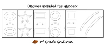 Halloween Craft Ideas  Grade on Flashy Glasses Craftivity  A Creative Way To Show How Cool Glasses Can