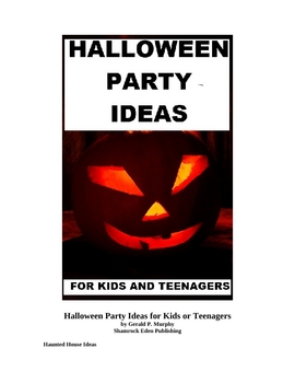 Halloween Parties For Teenagers