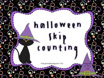 Halloween Skip Counting by 2s, 5s & 10s