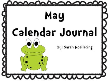 May Calendar Journal (Integrates math and literacy!)