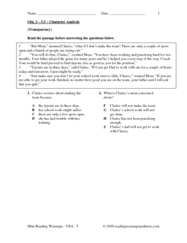 Guided Reading Lesson - Grade 3 -An Animal of the Dark / Who? - Mark Guided Reading Lesson - Grade 3 -An Animal of the Dark / Who? - Mark