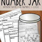 Number Jar 1-1,000