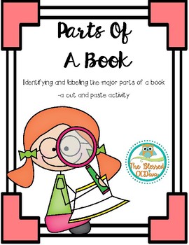 Parts of a book cut and paste