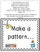 Patterns Freebie...Back to School Theme for Centers.