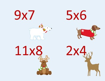 Quiz Trade Multiplication Facts