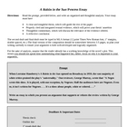 A Raisin in the Sun Character Analysis Chart