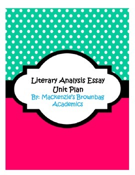 Rhetorical Analysis Essay Unit