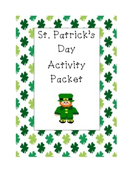 Saint Patrick's Day Activity Packet