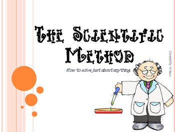 Scientific Method  on Scientific Method Powerpoint Lesson