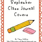September Class Writing Journal Covers