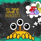 Shape Monster Craftivity