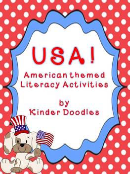 USA! American themed literacy activities aligned with CCSS