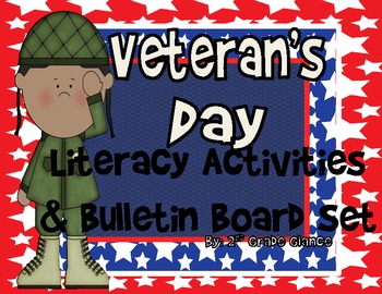 Craft Ideas Veterans  on Veteran S Day Bulletin Board Dislpay  Writing Craftivity Literacy