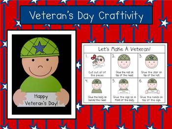 Craft Ideas Veterans  on Veterans Day Craftivity   Emergent Reader Pack   D Conway