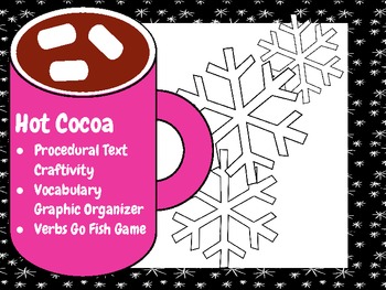 Fall Craft Ideas  Graders on Winter Holiday Procedural Text  Craftivity  Verb Game  Vocabulary