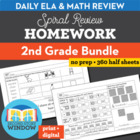2nd Grade Common Core Homework
