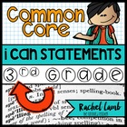 3rd Grade Common Core Standards posters display