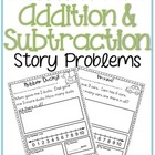 Addition & Subtraction Word Problems {Super Pack}
