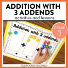 Addition With 3 Addends {Activities & Assessments}