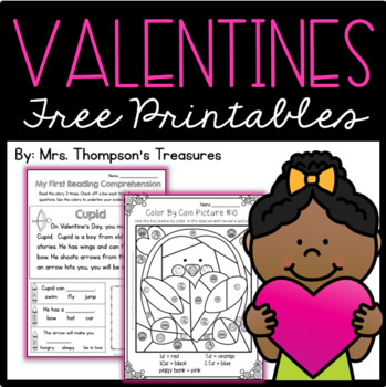 All About Valentine's Day - Print & Go Pack - FREE SAMPLE