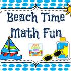 Beach Time Math Fun!