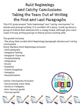 Good Writing Hooks