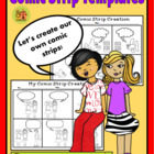 Comic Creations (Comic Strip Template Set)