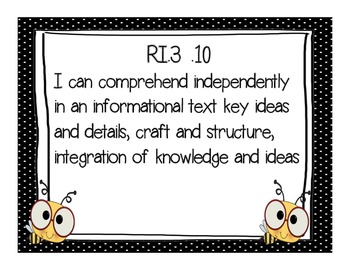 Common Core Posters for 3rd grade- Student Friendly