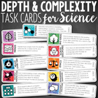 Depth and Complexity Task Cards {Science}