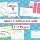Grade One Common Core Lesson Pack - Designer Dots