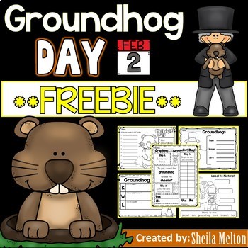 Groundhog Day Printables FREEBIE!! {Print and go!}