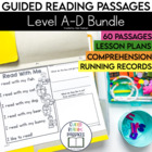 Guided Reading Passages Bundle: Level A-D