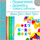 Guiding Kinders:  Math Workshop Unit 8 { Common Core Aligned }