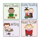 Literacy Workstation Labels
