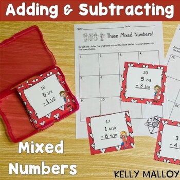Love Mixed Number Style - Adding and Subtracting Mixed Num
