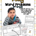 May Word Problems for Second Grade Common Core Aligned
