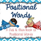 Positional Words Book - FREEBIE